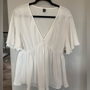 Shein maternity blouse